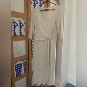 Ralph Lauren tie front dress